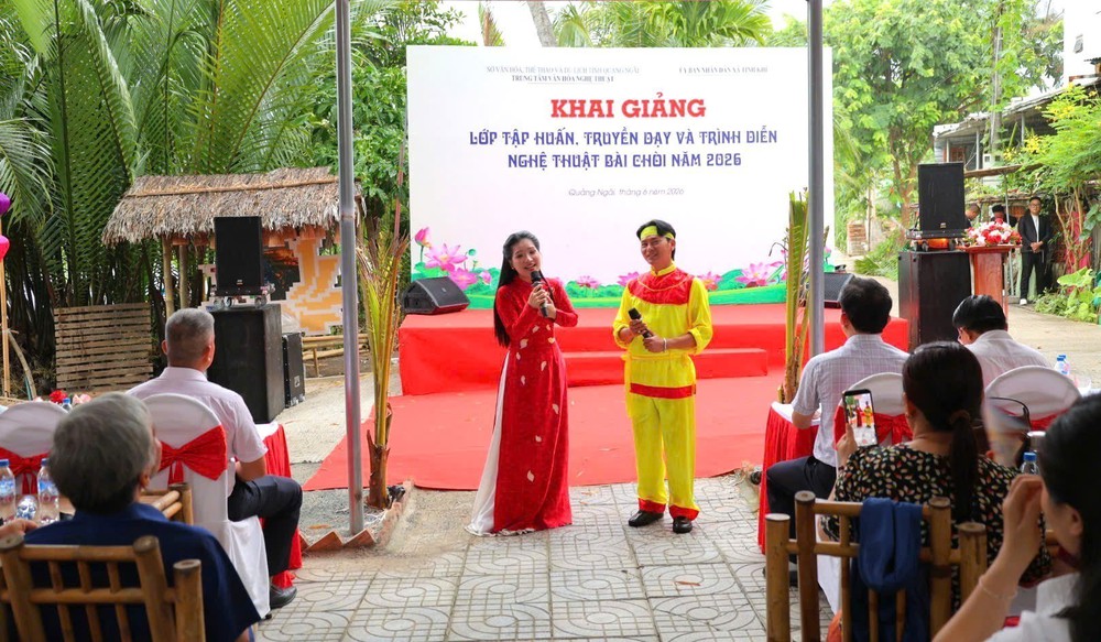 Lan tỏa nghệ thuật Bài chòi gắn với phát triển du lịch cộng đồng - Ảnh 2.