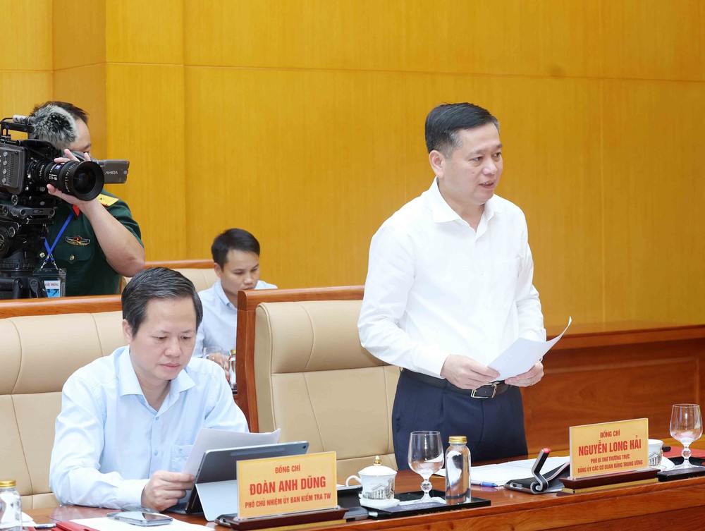 Thông qua dự thảo báo cáo kết quả kiểm tra tại Ban Thường vụ Quân ủy Trung ương - Ảnh 3. Thông qua dự thảo báo cáo kết quả kiểm tra tại Ban Thường vụ Quân ủy Trung ương - Ảnh 3.