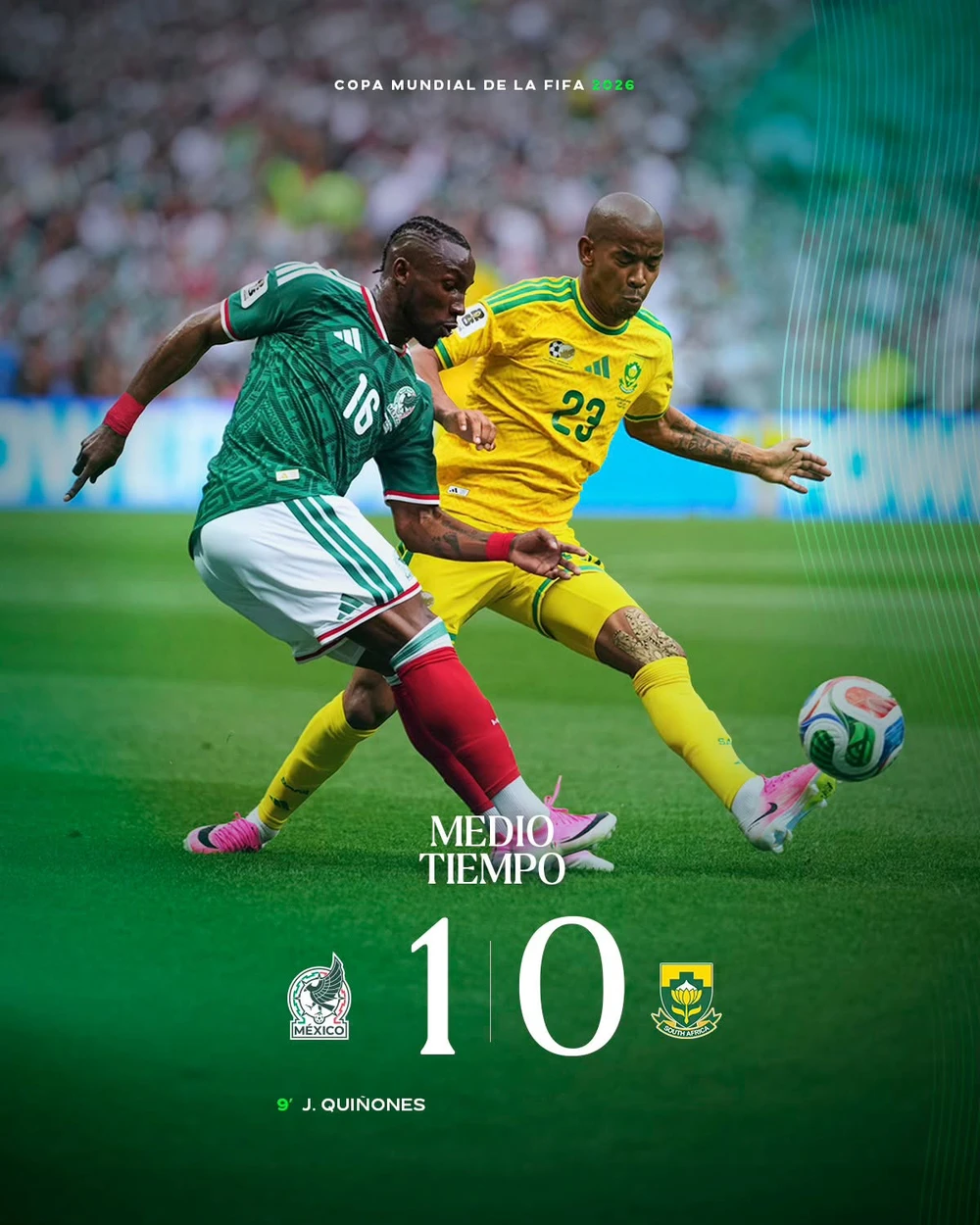 TRỰC TIẾP bóng đá Mexico vs Nam Phi: Chủ nhà thi đấu lấn lướt (H1 KT, 1-0) - Ảnh 4.