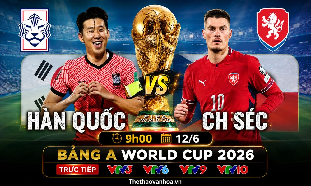 Tỷ lệ chiến thắng Hàn Quốc vs CH Séc (bảng A World Cup 2026): Đại diện châu Á nhỉnh hơn - Ảnh 2. Tỷ lệ chiến thắng Hàn Quốc vs CH Séc (bảng A World Cup 2026): Đại diện châu Á nhỉnh hơn - Ảnh 2.