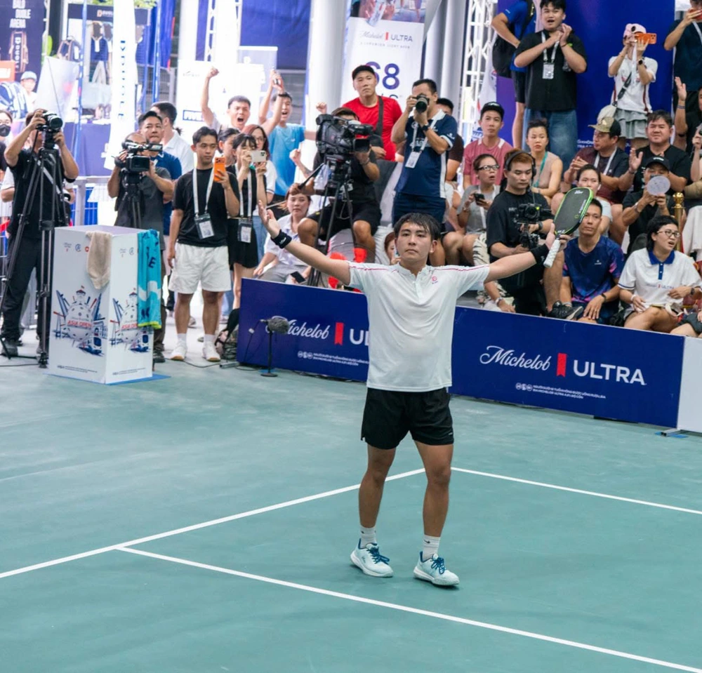 Ngôi sao Phúc Huỳnh và bước thăng tiến ấn tượng của pickleball Việt Nam - Ảnh 2. Ngôi sao Phúc Huỳnh và bước thăng tiến ấn tượng của pickleball Việt Nam - Ảnh 2.