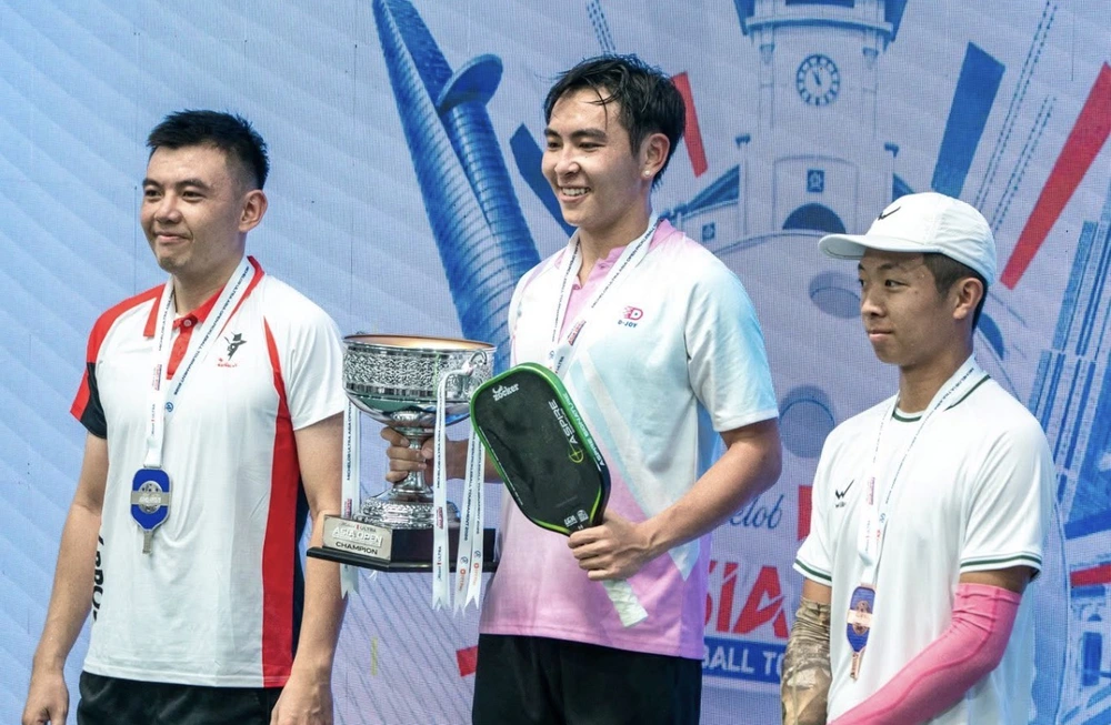 Ngôi sao Phúc Huỳnh và bước thăng tiến ấn tượng của pickleball Việt Nam - Ảnh 3. Ngôi sao Phúc Huỳnh và bước thăng tiến ấn tượng của pickleball Việt Nam - Ảnh 3.