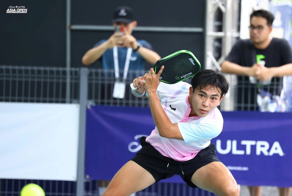Ngôi sao Phúc Huỳnh và bước thăng tiến ấn tượng của pickleball Việt Nam - Ảnh 1. Ngôi sao Phúc Huỳnh và bước thăng tiến ấn tượng của pickleball Việt Nam - Ảnh 1.