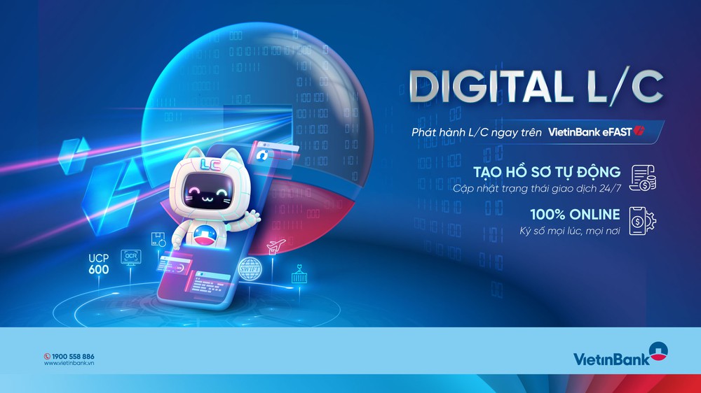 VietinBank eFAST ra mắt dịch vụ Digital L/C cho doanh nghiệp - Ảnh 2. VietinBank eFAST ra mắt dịch vụ Digital L/C cho doanh nghiệp - Ảnh 2.