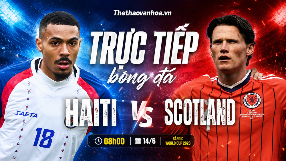 TRỰC TIẾP bóng đá Haiti vs Scotland 08h00 hôm nay, bảng C World Cup 2026 - Ảnh 4. TRỰC TIẾP bóng đá Haiti vs Scotland 08h00 hôm nay, bảng C World Cup 2026 - Ảnh 4.