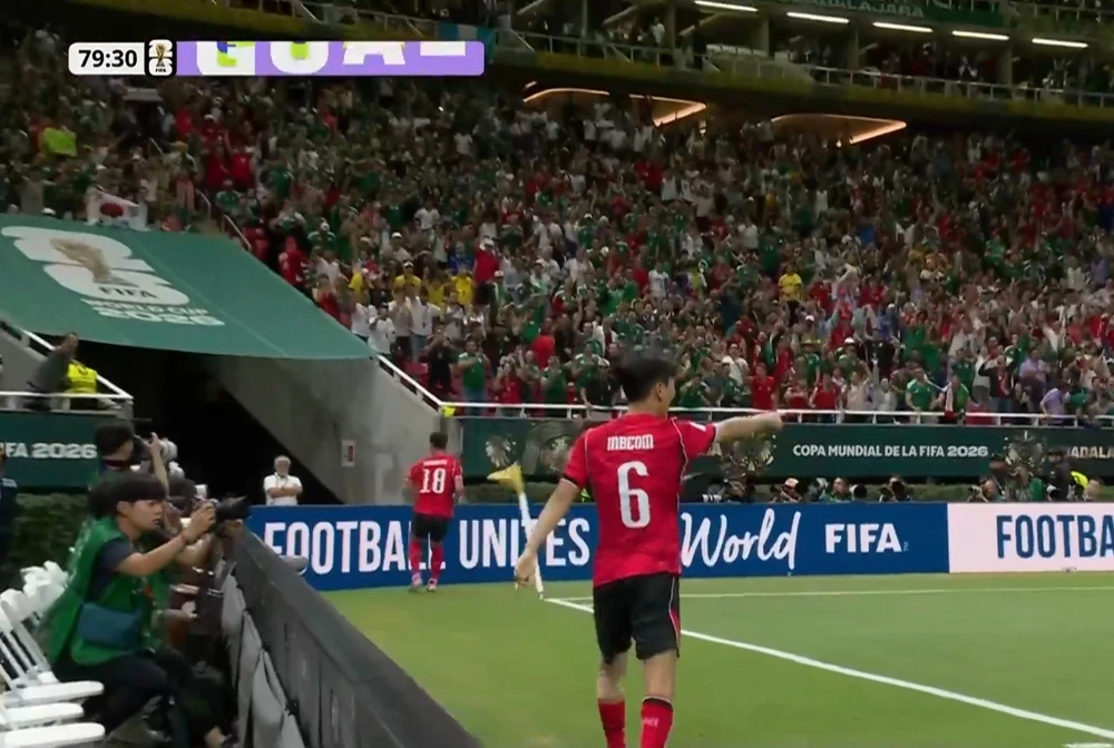Ngược dòng ấn tượng trước CH Séc, Hàn Quốc giành trọn 3 điểm ngày ra quân ở World Cup 2026 - Ảnh 1. Ngược dòng ấn tượng trước CH Séc, Hàn Quốc giành trọn 3 điểm ngày ra quân ở World Cup 2026 - Ảnh 1.