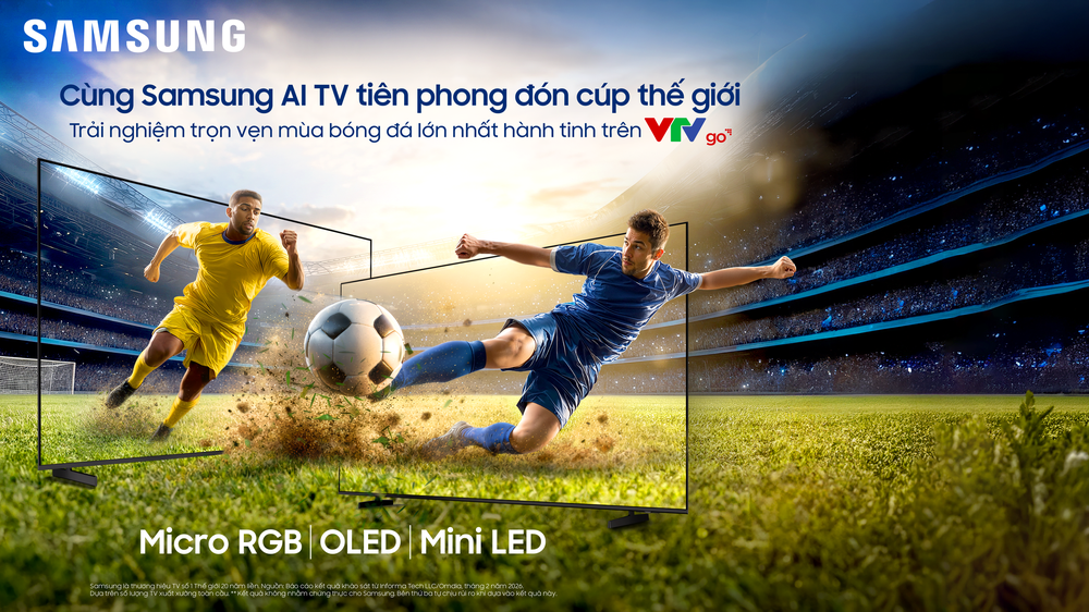 Sở hữu nhiều tính năng chuyên biệt cho bóng đá, dường như Samsung AI TV 2026 sinh ra là dành cho World Cup - Ảnh 7. Sở hữu nhiều tính năng chuyên biệt cho bóng đá, dường như Samsung AI TV 2026 sinh ra là dành cho World Cup - Ảnh 7.
