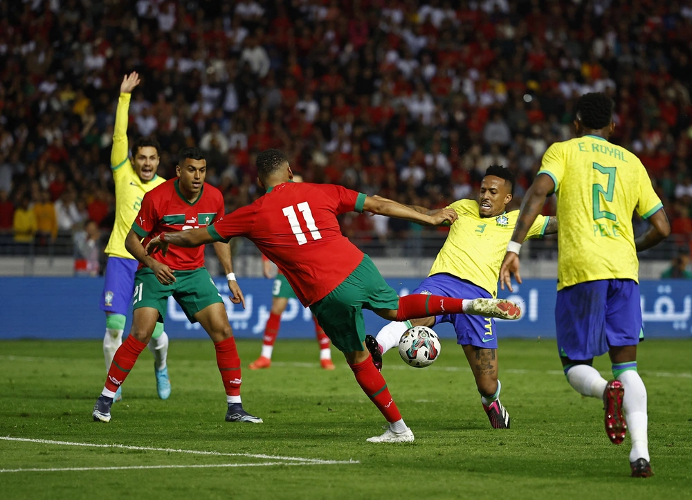 Bảng C - 05h00 ngày 14/6, sân MetLife, Brazil – Maroc: Không cho ngựa ô tung vó - Ảnh 1.
