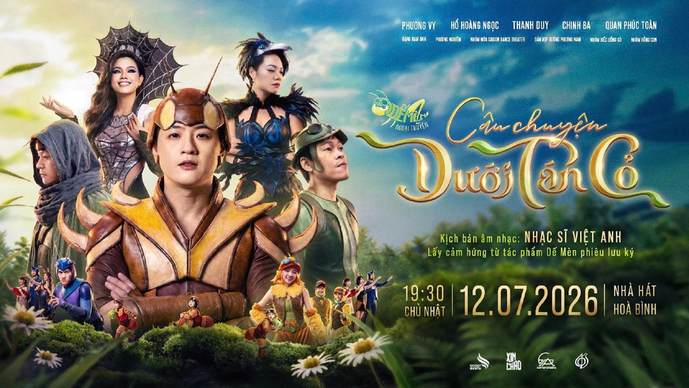 Dự án 'Dế Mèn ngoại truyện': Khi tuổi thơ từ trang sách bước lên sân khấu nhạc kịch - Ảnh 2. Dự án 'Dế Mèn ngoại truyện': Khi tuổi thơ từ trang sách bước lên sân khấu nhạc kịch - Ảnh 2.