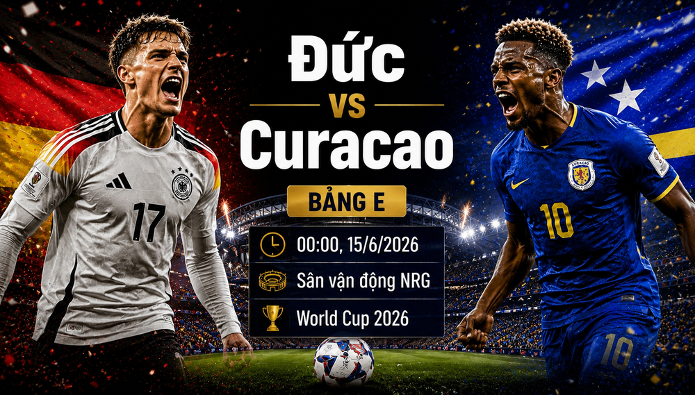 Đức vs Curacao