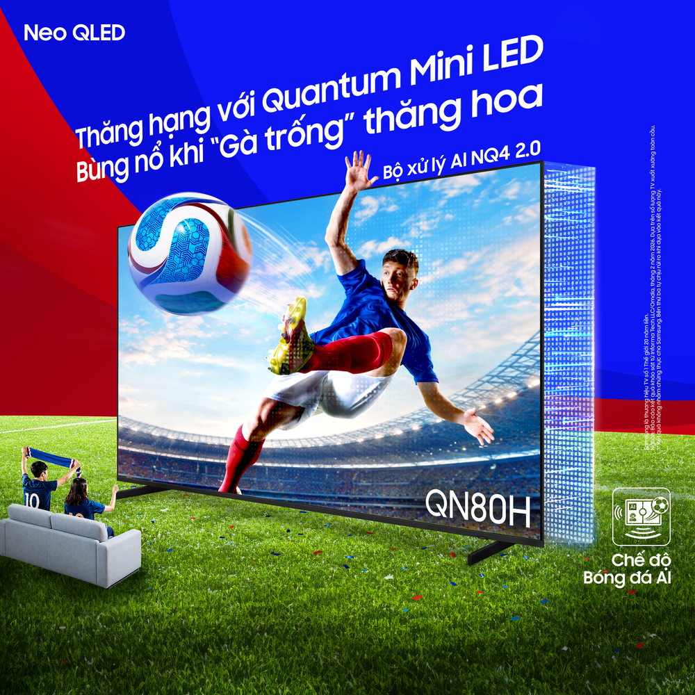 Sở hữu nhiều tính năng chuyên biệt cho bóng đá, dường như Samsung AI TV 2026 sinh ra là dành cho World Cup - Ảnh 4. Sở hữu nhiều tính năng chuyên biệt cho bóng đá, dường như Samsung AI TV 2026 sinh ra là dành cho World Cup - Ảnh 4.