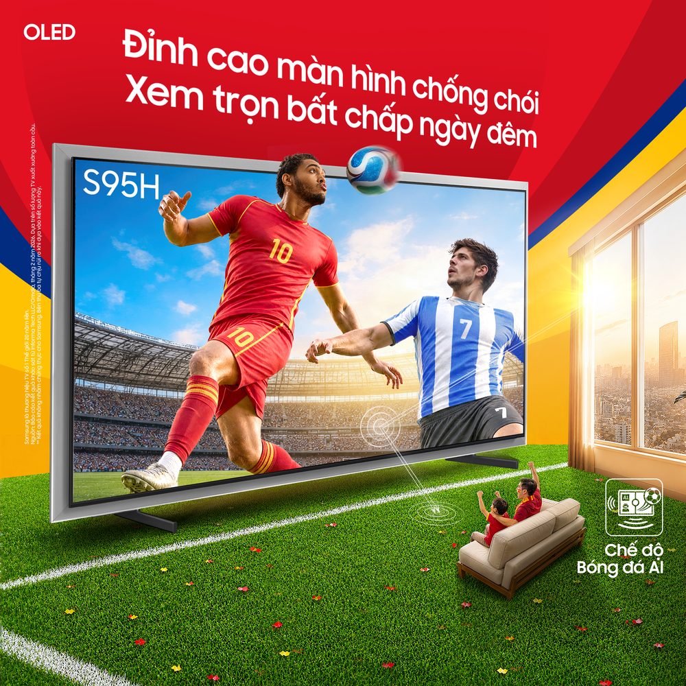 Sở hữu nhiều tính năng chuyên biệt cho bóng đá, dường như Samsung AI TV 2026 sinh ra là dành cho World Cup - Ảnh 2. Sở hữu nhiều tính năng chuyên biệt cho bóng đá, dường như Samsung AI TV 2026 sinh ra là dành cho World Cup - Ảnh 2.