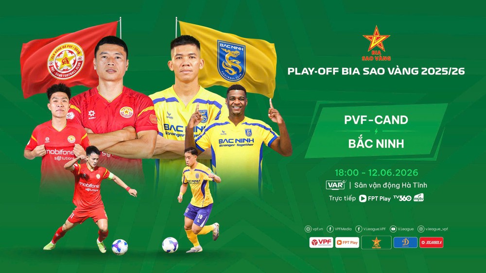 Link xem trực tiếp bóng đá PVF-CAND vs Bắc Ninh FC 18h00 hôm nay, play-off V-League - Ảnh 3. trực tiếp bóng đá