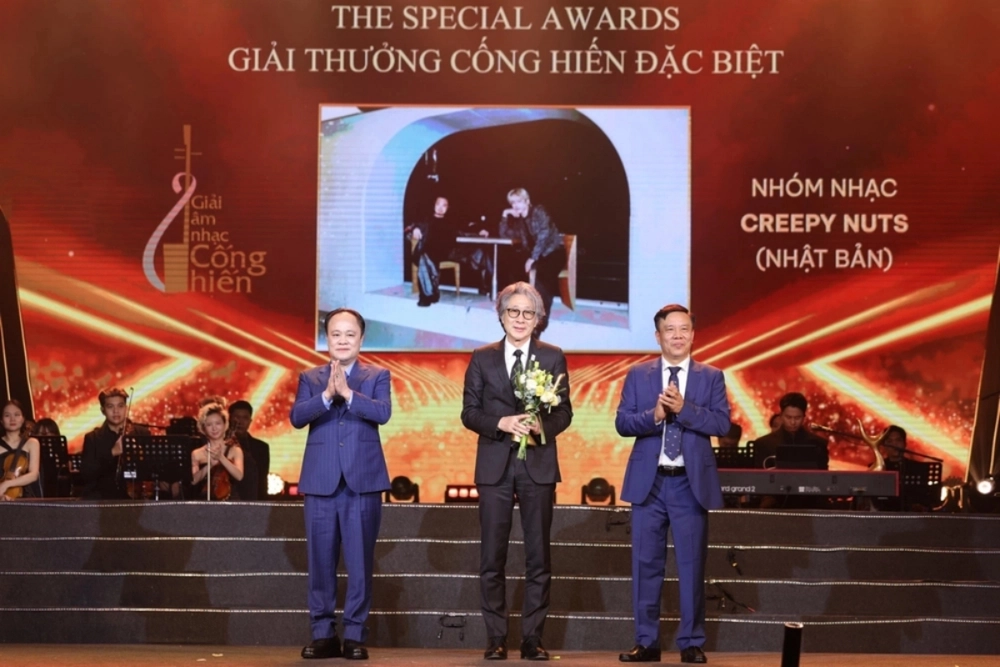 Music Awards Japan 2026: "Grammy của Nhật Bản" bước vào đêm trao giải, "Bắc Bling" của Hòa Minzy ghi dấu ấn đặc biệt - Ảnh 9. Music Awards Japan 2026: "Grammy của Nhật Bản" bước vào đêm trao giải, "Bắc Bling" của Hòa Minzy ghi dấu ấn đặc biệt - Ảnh 9.