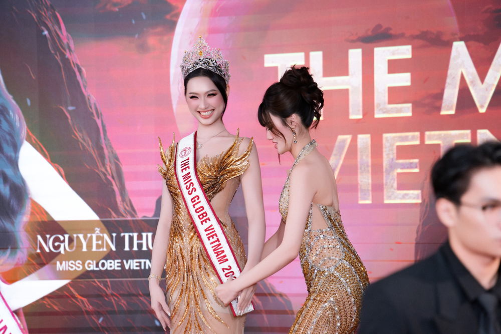 Hoa hậu Thu Thảo tự tin về lợi thế chiều cao khi đại diện Việt Nam ở Miss Globe 2026 - Ảnh 4. Hoa hậu Thu Thảo tự tin về lợi thế chiều cao khi đại diện Việt Nam ở Miss Globe 2026 - Ảnh 4.