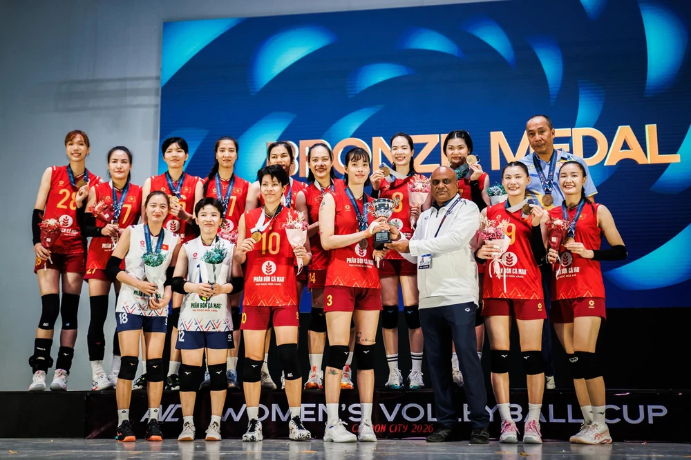Tuyển bóng chuyền nữ Việt Nam đối mặt áp lực trước ASIAD 2026. Ảnh: AsenVolley Tuyển bóng chuyền nữ Việt Nam đối mặt áp lực trước ASIAD 2026. Ảnh: AsenVolley
