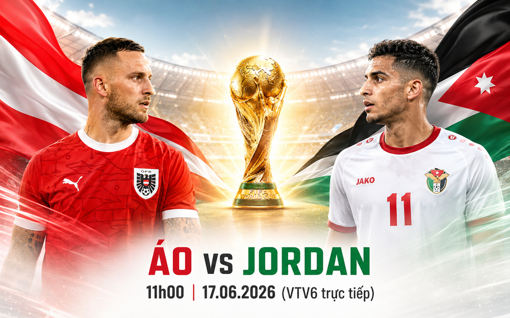 Tỷ lệ chiến thắng Áo vs Jordan (bảng J World Cup 2026): Khó cho đại diện châu Á - Ảnh 2. Tỷ lệ chiến thắng Áo vs Jordan (bảng J World Cup 2026): Khó cho đại diện châu Á - Ảnh 2.