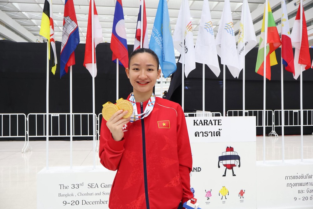 Đội tuyển karate Việt Nam tranh tài tại giải vô địch châu Á 2026 - Ảnh 1. Đội tuyển karate Việt Nam tranh tài tại giải vô địch châu Á 2026 - Ảnh 1.
