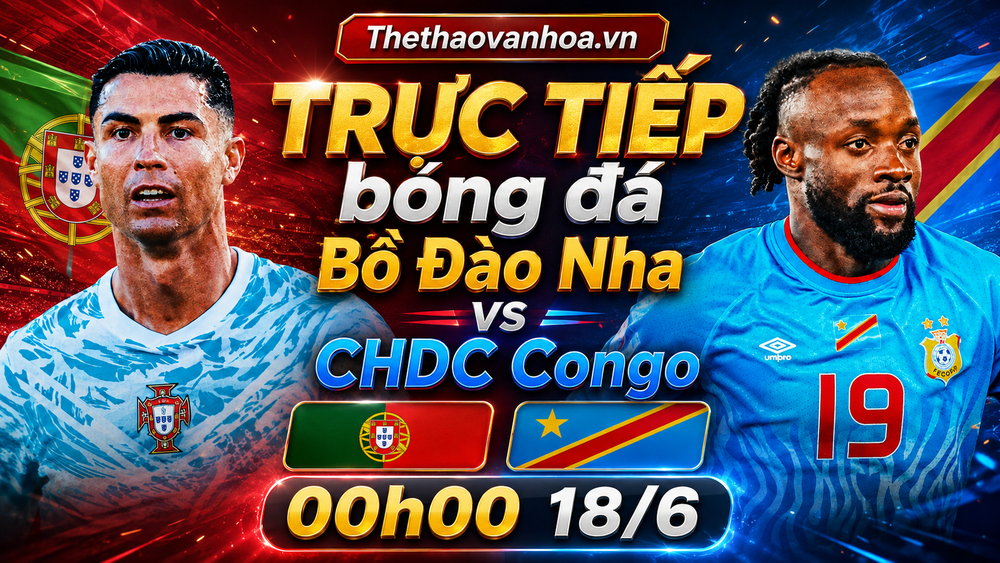 TRỰC TIẾP bóng đá Bồ Đào Nha vs CHDC Congo 00h00 hôm nay, bảng K World Cup 2026 - Ảnh 4. TRỰC TIẾP bóng đá Bồ Đào Nha vs CHDC Congo 00h00 hôm nay, bảng K World Cup 2026 - Ảnh 4.