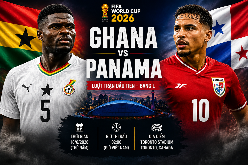 Trực tiếp bóng đá Ghana vs Panama hôm nay 18/6, bảng L World Cup 2026 - Ảnh 4.