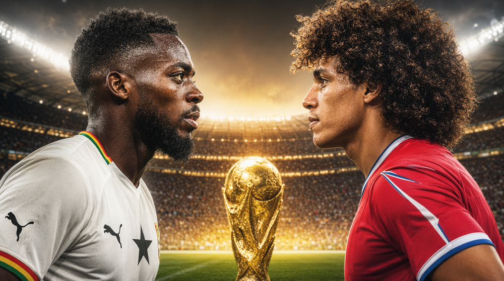 VIDEO clip bàn thắng trận Ghana vs Panama (bảng L World Cup 2026) - Ảnh 1.