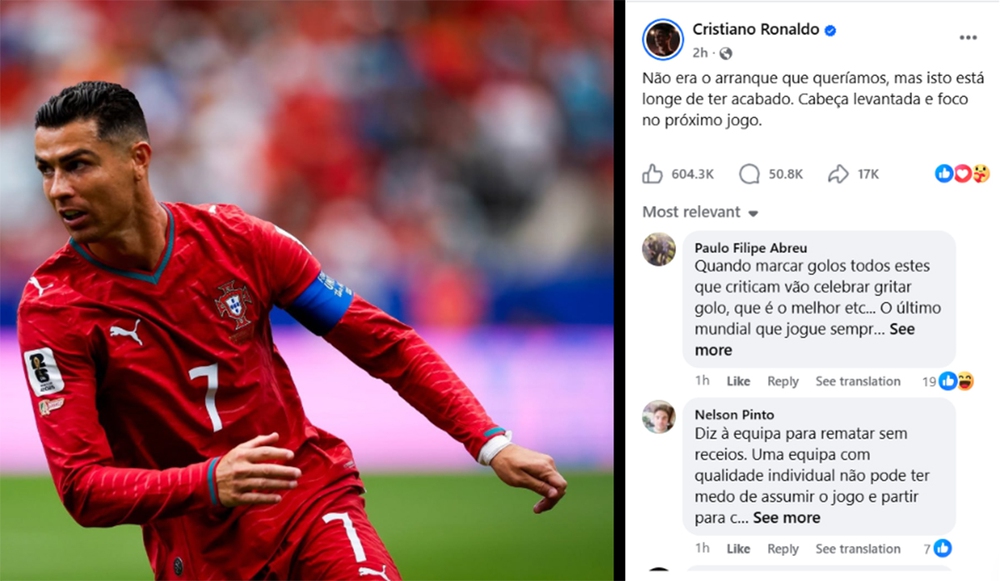 Gây thất vọng ở trận ra quân World Cup 2026, Ronaldo trấn an người hâm mộ - Ảnh 2.