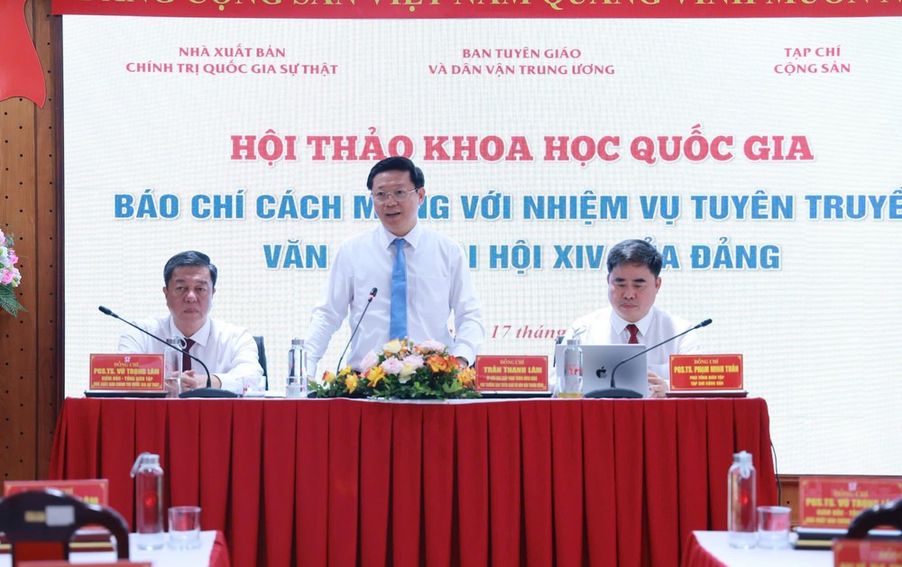 Báo chí cách mạng với nhiệm vụ tuyên truyền Văn kiện Đại hội XIV của Đảng - Ảnh 4.
