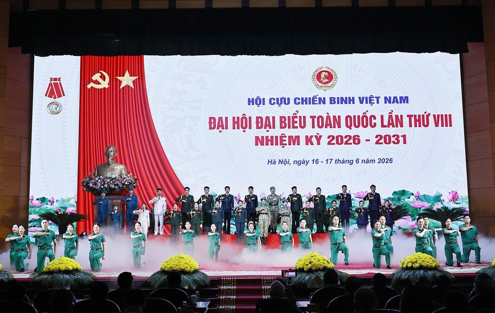 Khai mạc Đại hội đại biểu toàn quốc Hội Cựu chiến binh Việt Nam lần thứ VIII - Ảnh 9. Khai mạc Đại hội đại biểu toàn quốc Hội Cựu chiến binh Việt Nam lần thứ VIII - Ảnh 9.