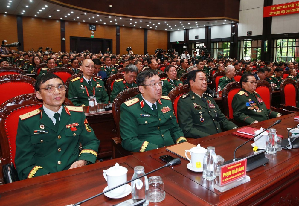 Khai mạc Đại hội đại biểu toàn quốc Hội Cựu chiến binh Việt Nam lần thứ VIII - Ảnh 8. Khai mạc Đại hội đại biểu toàn quốc Hội Cựu chiến binh Việt Nam lần thứ VIII - Ảnh 8.