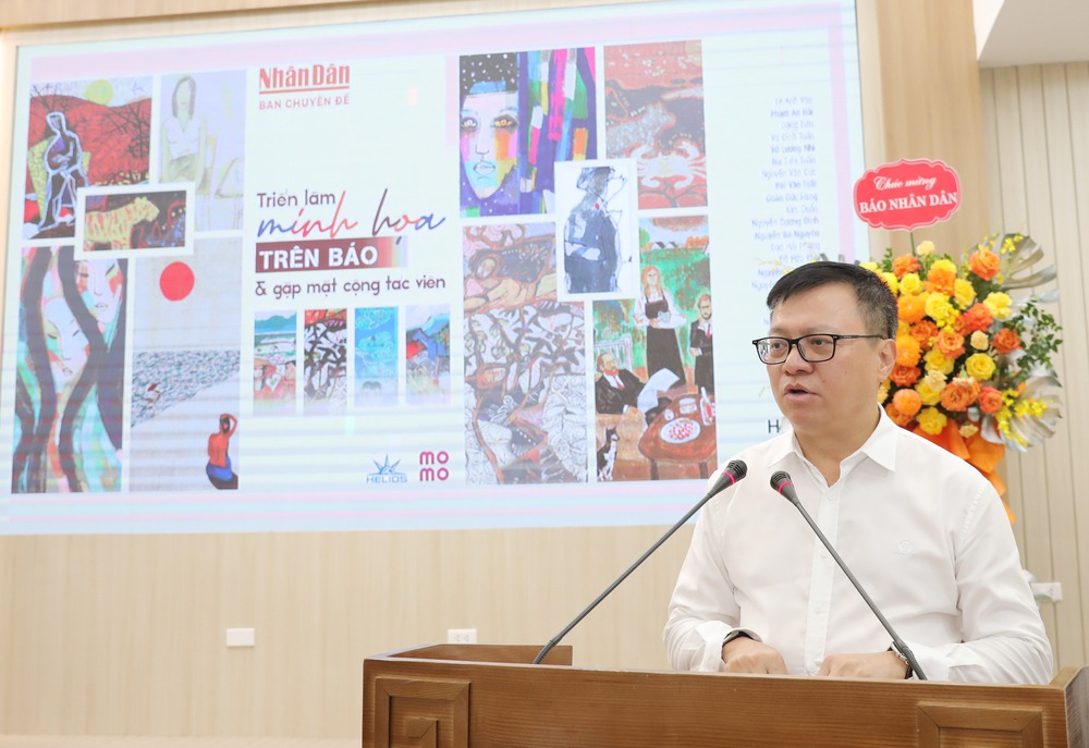 Chiều sâu văn hóa qua "minh họa trên báo" - Ảnh 3. Chiều sâu văn hóa qua "minh họa trên báo" - Ảnh 3.