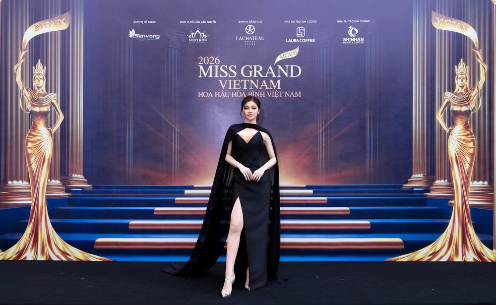 Dàn Hoa Á hậu đọ sắc trong họp báo khởi động Miss Grand Vietnam 2026 - Ảnh 5.