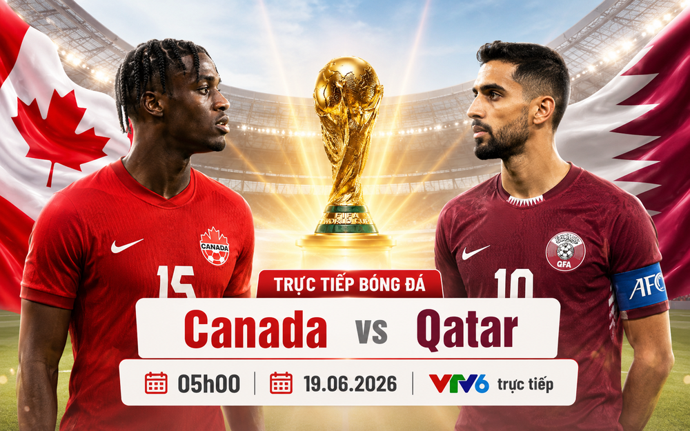 TRỰC TIẾP bóng đá Canada vs Qatar 05h00 hôm nay, bảng B World Cup 2026 - Ảnh 3. TRỰC TIẾP bóng đá Canada vs Qatar 05h00 hôm nay, bảng B World Cup 2026 - Ảnh 3.