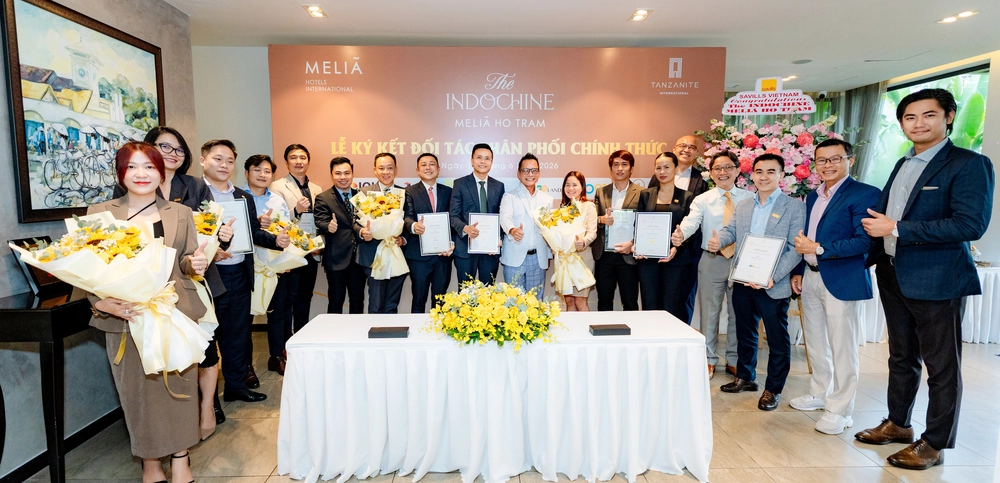 Ký kết chiến lược tại The Indochine at Meliá Hồ Tràm: Sức mạnh cộng hưởng từ 07 đại lý phân phối hàng đầu - Ảnh 1.