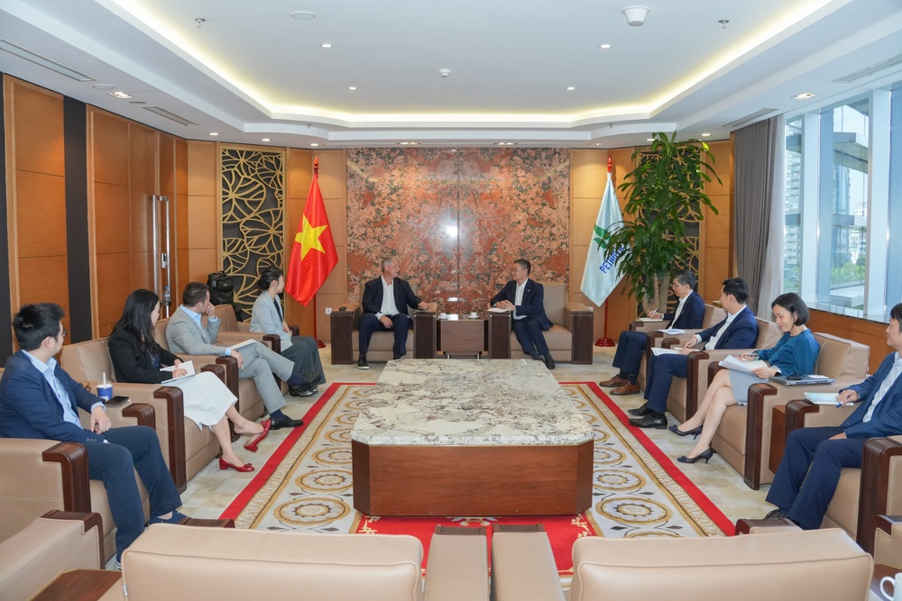 Petrovietnam và CIP thúc đẩy hợp tác, mở rộng cơ hội đầu tư điện gió ngoài khơi tại Việt Nam - Ảnh 1. Petrovietnam và CIP thúc đẩy hợp tác, mở rộng cơ hội đầu tư điện gió ngoài khơi tại Việt Nam - Ảnh 1.