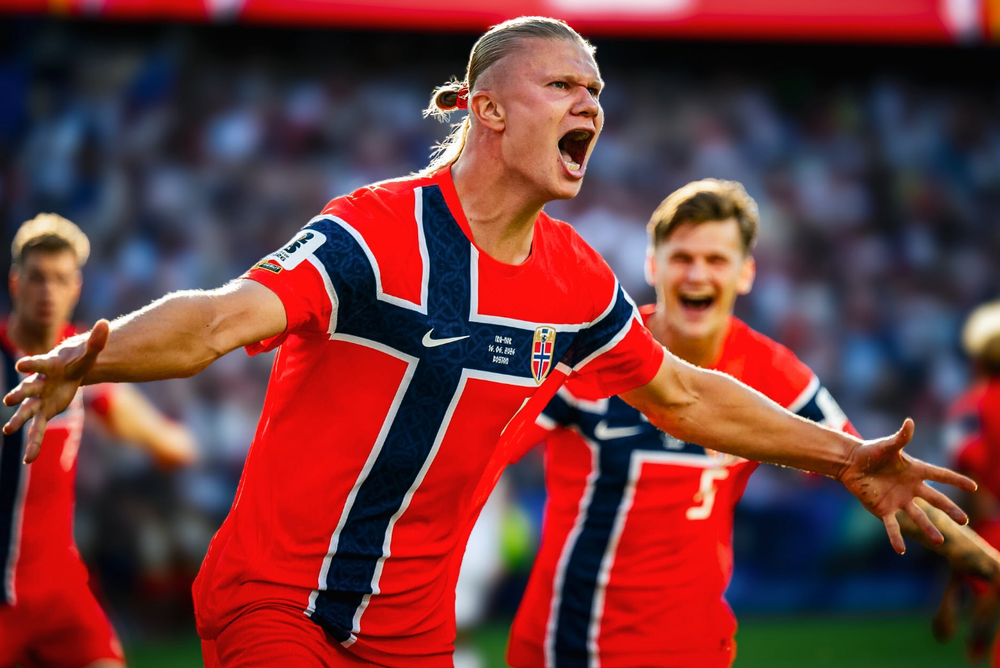 Haaland gây "động đất" sau bàn thắng tại World Cup 2026 - Ảnh 1. Haaland gây "động đất" sau bàn thắng tại World Cup 2026 - Ảnh 1.
