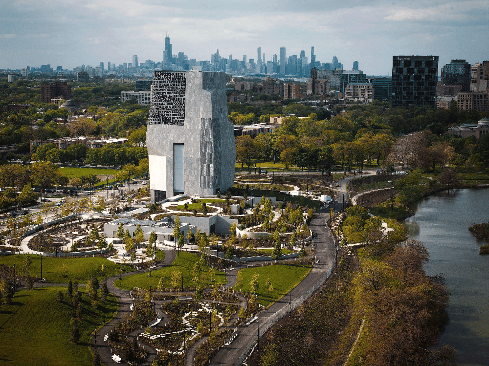 Obama Presidential Center: Thư viện tổng thống trở thành bảo tàng nghệ thuật đương đại - Ảnh 1. Obama Presidential Center: Thư viện tổng thống trở thành bảo tàng nghệ thuật đương đại - Ảnh 1.
