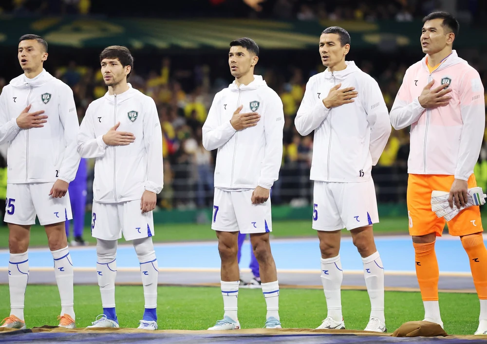 Đội tuyển Uzbekistan: Từ 'người hùng' Thường Châu đến tân binh World Cup - Ảnh 1. Đội tuyển Uzbekistan: Từ 'người hùng' Thường Châu đến tân binh World Cup - Ảnh 1.
