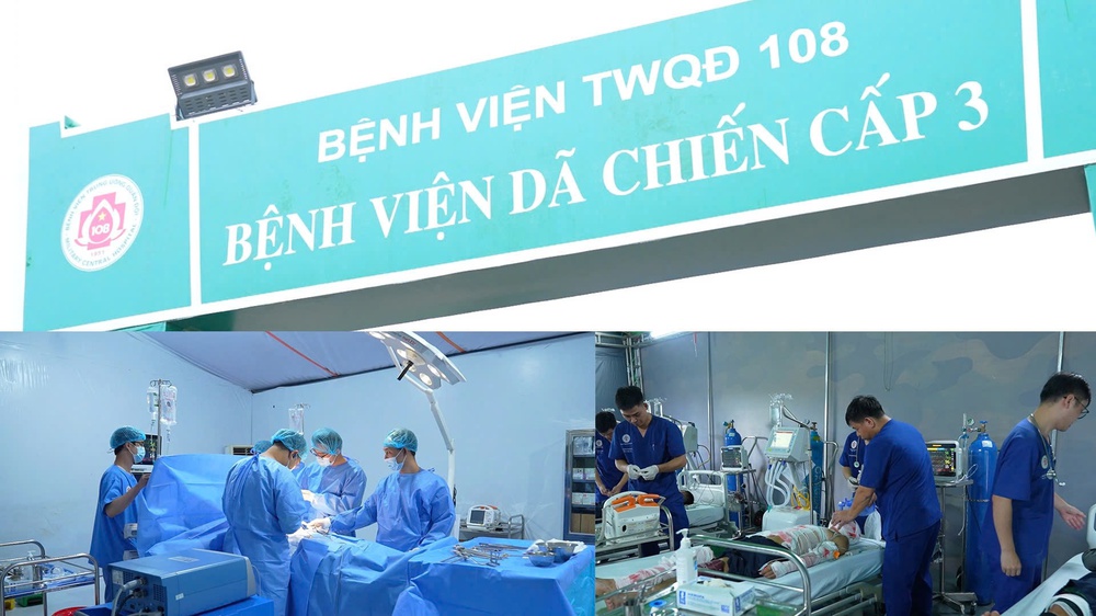 Diễn tập triển khai bệnh viện dã chiến cấp 3 ngay tại thực địa - Ảnh 3. Diễn tập triển khai bệnh viện dã chiến cấp 3 ngay tại thực địa - Ảnh 3.