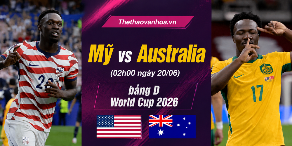 Tỷ lệ chiến thắng Mỹ vs Úc (bảng D World Cup 2026): Chiến thắng cho chủ nhà - Ảnh 2. Tỷ lệ chiến thắng Mỹ vs Úc (bảng D World Cup 2026): Chiến thắng cho chủ nhà - Ảnh 2.