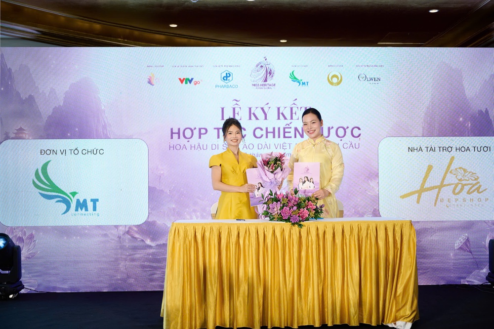 2.000 bông sen tạo điểm nhấn cho đêm chung kết Hoa hậu Di sản Áo dài Việt Nam Toàn cầu 2026 - Ảnh 3.