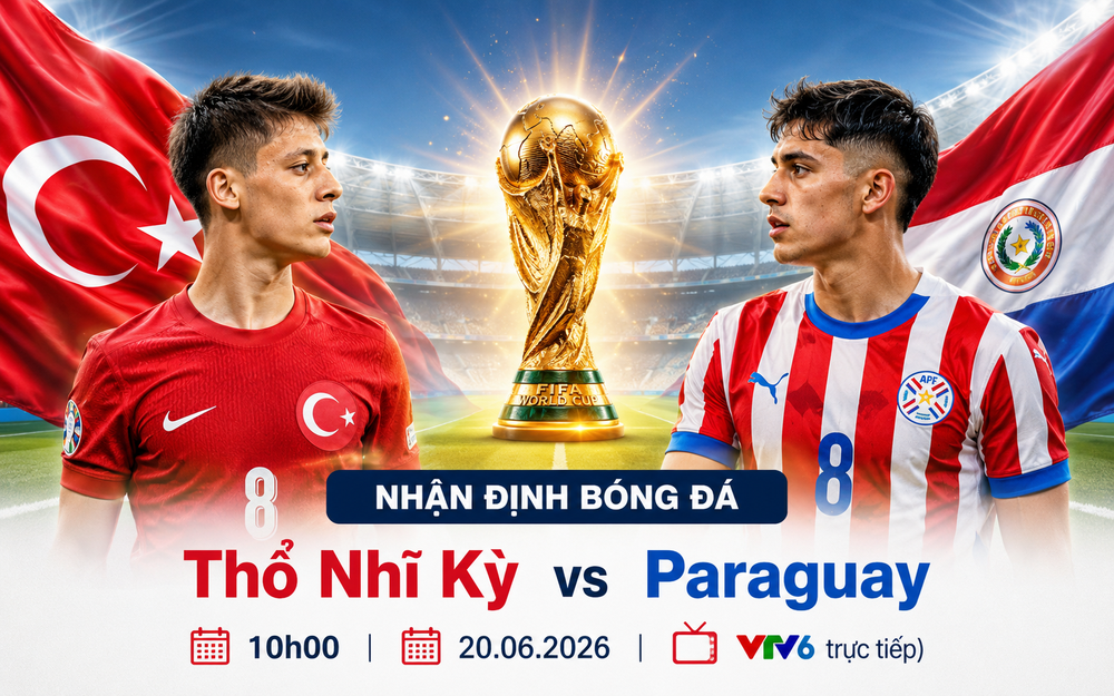 Dự đoán tỉ số Thổ Nhĩ Kỳ vs Paraguay (bảng D World Cup 2026 ): 3 điểm cho người Thổ - Ảnh 1.