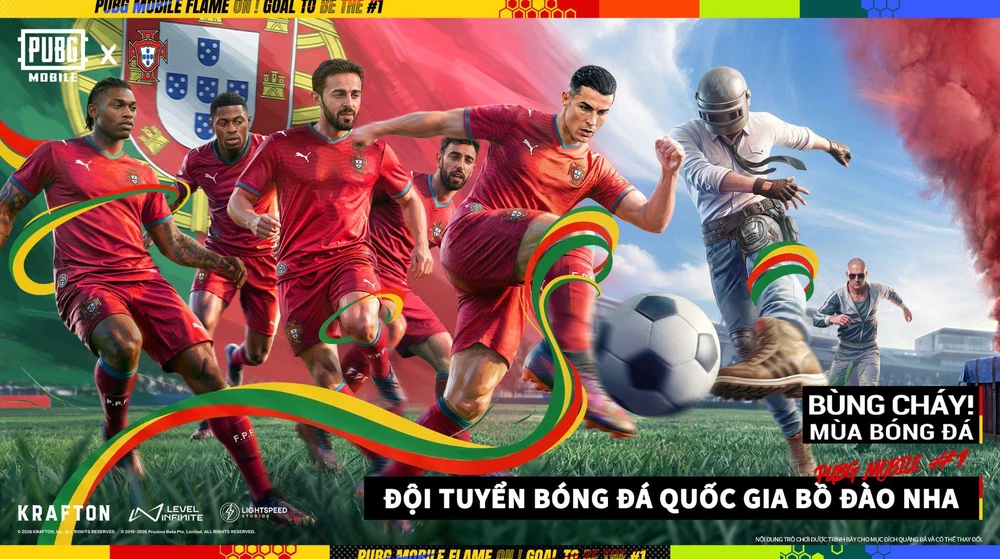 PUBG Mobile hợp tác 2 đội tuyển Bồ Đào nha và Argentina: Sẵn sàng bùng nổ cùng FIFA World Cup 2026 - Ảnh 2.