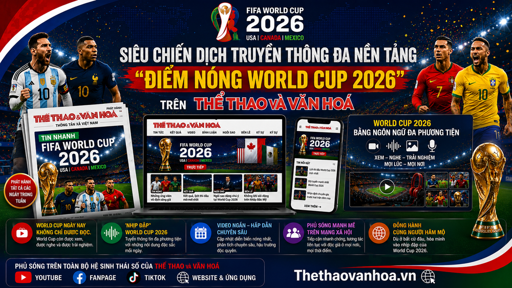 Từ Espana 82 đến World Cup 2026: Hành trình thương hiệu Thể thao và Văn Hóa (21/6) - Ảnh 2. Từ Espana 82 đến World Cup 2026: Hành trình thương hiệu Thể thao và Văn Hóa (21/6) - Ảnh 2.