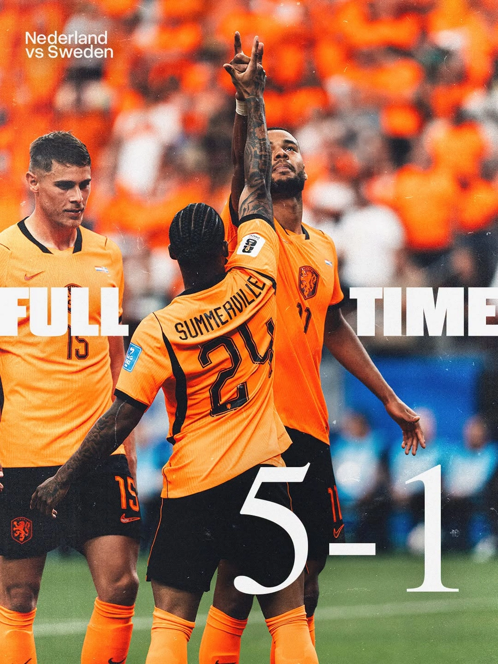 Hà Lan đè bẹp Thụy Điển 5-1 trong bữa tiệc bóng đá tấn công ở World Cup 2026 - Ảnh 1. Hà Lan đè bẹp Thụy Điển 5-1 trong bữa tiệc bóng đá tấn công ở World Cup 2026 - Ảnh 1.