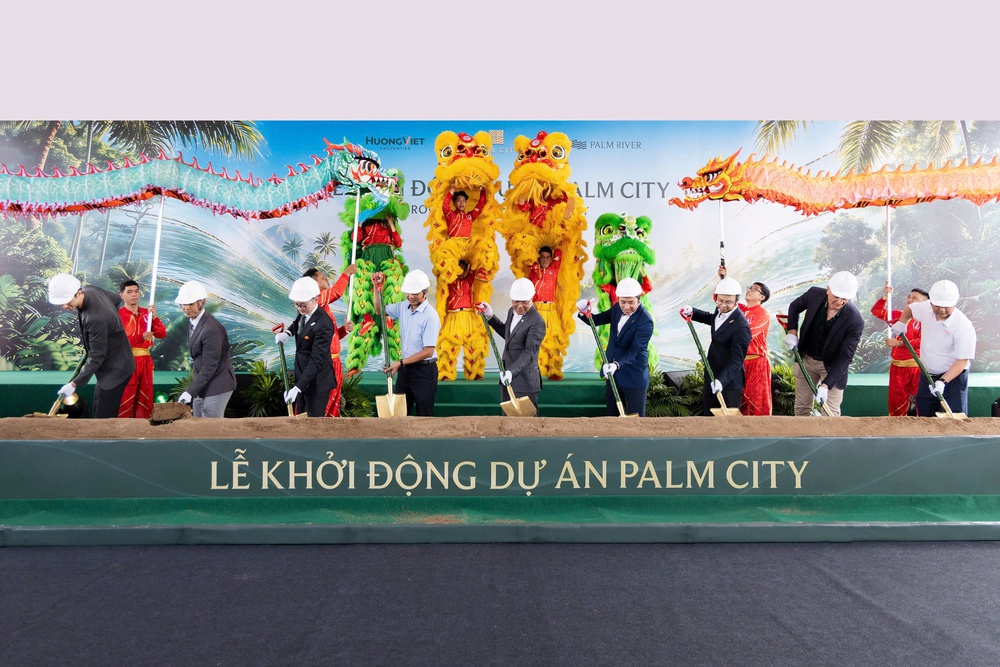 Phân khu ven sông Palm River động thổ tại Nam Rạch Chiếc - Ảnh 1. Phân khu ven sông Palm River động thổ tại Nam Rạch Chiếc - Ảnh 1.
