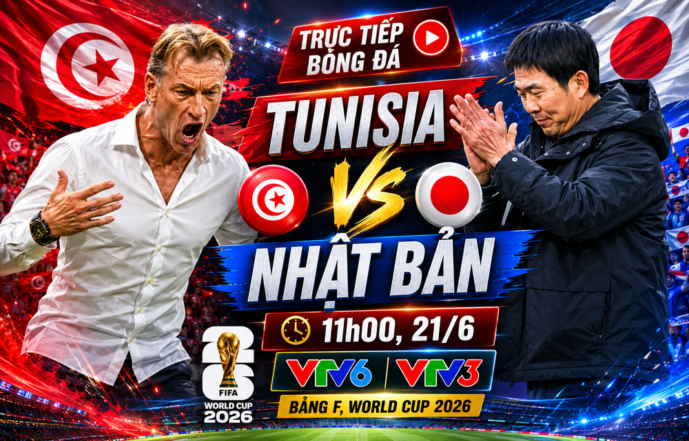 TRỰC TIẾP bóng đá Tunisia vs Nhật Bản 11h00 hôm nay, bảng F World Cup 2026 - Ảnh 3. TRỰC TIẾP bóng đá Tunisia vs Nhật Bản 11h00 hôm nay, bảng F World Cup 2026 - Ảnh 3.
