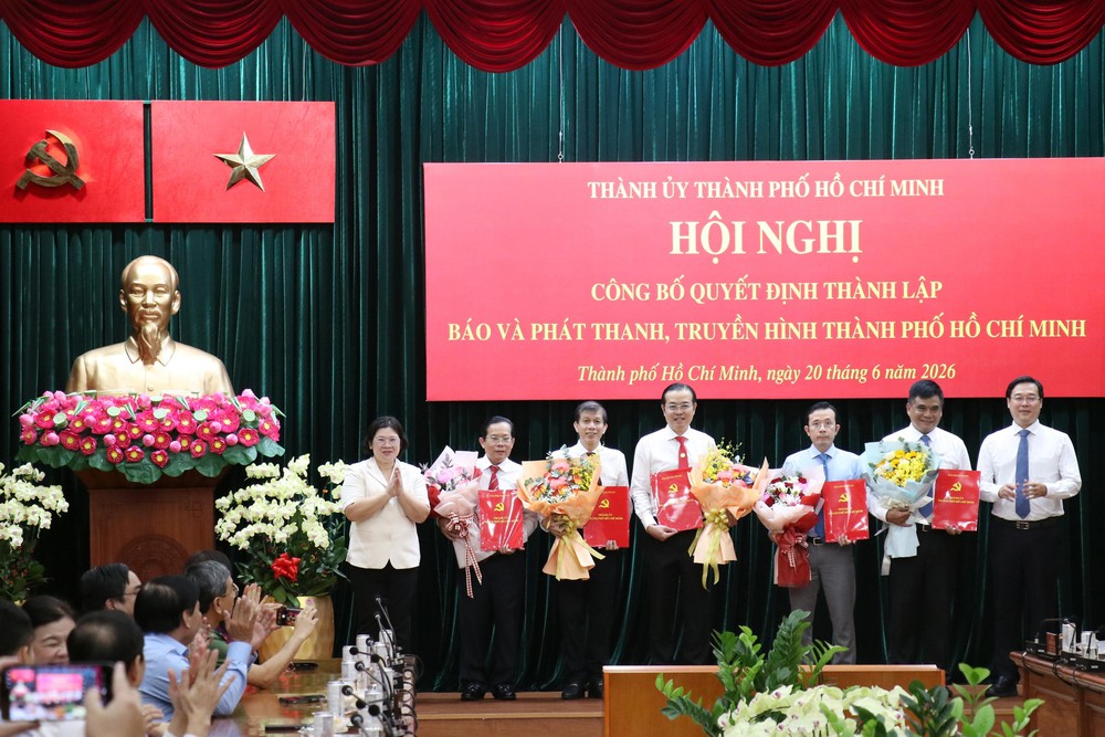Thành lập Cơ quan Báo và Phát thanh, Truyền hình Thành phố Hồ Chí Minh - Ảnh 1. Thành lập Cơ quan Báo và Phát thanh, Truyền hình Thành phố Hồ Chí Minh - Ảnh 1.
