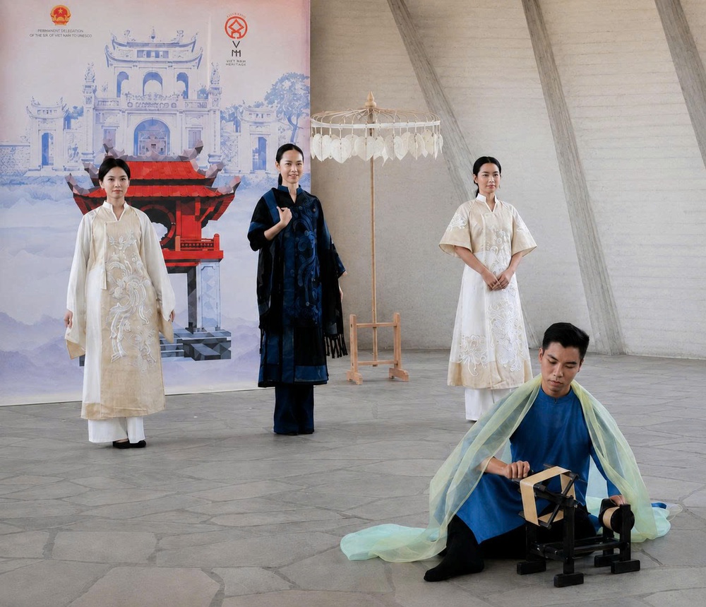 NSND Thanh Lam cùng "Đạo học" lan tỏa giá trị văn hóa Việt tại UNESCO - Ảnh 2. NSND Thanh Lam cùng "Đạo học" lan tỏa giá trị văn hóa Việt tại UNESCO - Ảnh 2.