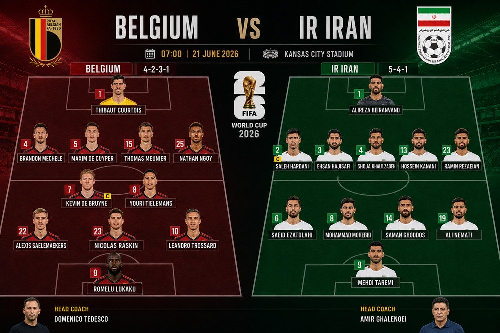 TRỰC TIẾP bóng đá Bỉ vs Iran (bảng G World Cup 2026): Quỷ đỏ tìm lại chính mình - Ảnh 3.