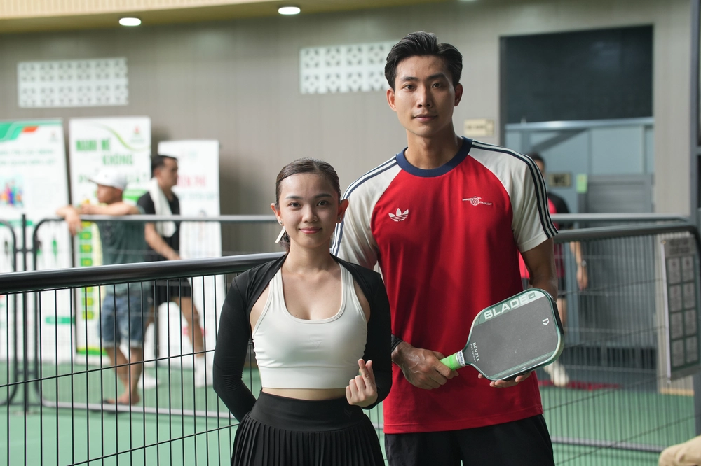 Dàn nghệ sĩ hào hứng hội ngộ tại Giải Pickleball Báo Thể thao & Văn hóa 2026 - Ảnh 9. Dàn nghệ sĩ hào hứng hội ngộ tại Giải Pickleball Báo Thể thao & Văn hóa 2026 - Ảnh 9.